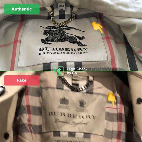 pantaloni burberry fake|burberry coat counterfeit.